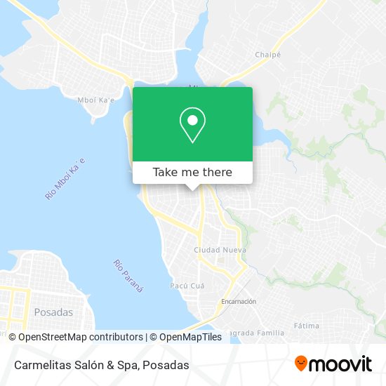 Mapa de Carmelitas Salón & Spa
