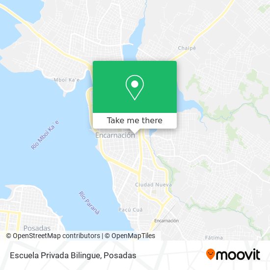 Escuela Privada Bilingue map