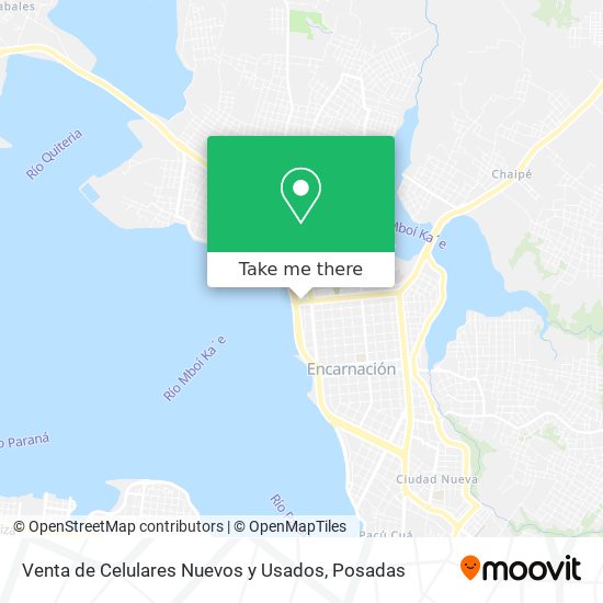 Venta de Celulares Nuevos y Usados map