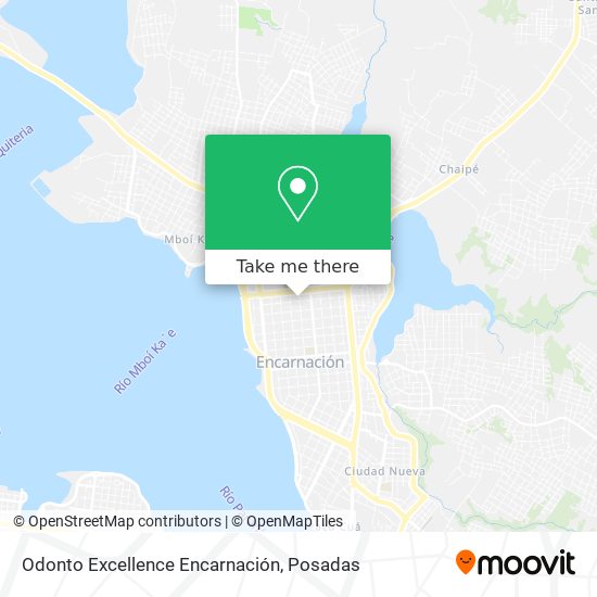 Odonto Excellence Encarnación map