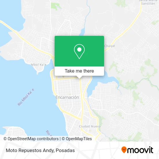 Moto Repuestos Andy map