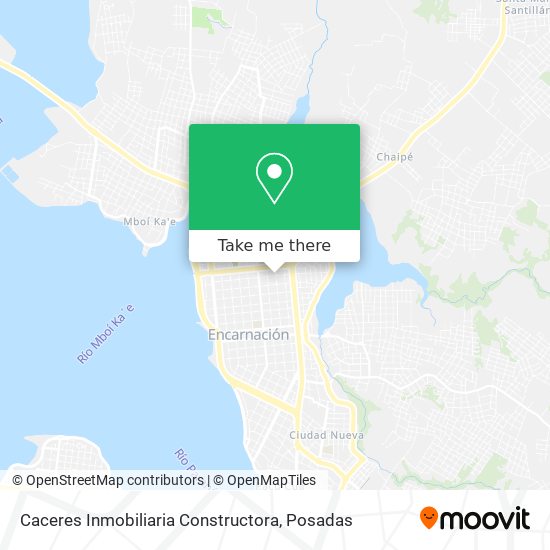 Caceres Inmobiliaria Constructora map