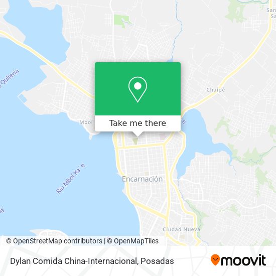 Mapa de Dylan Comida China-Internacional