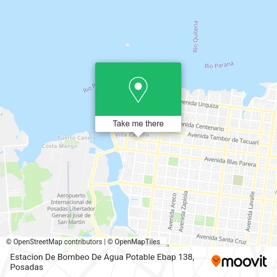 Estacion De Bombeo De Agua Potable Ebap 138 map
