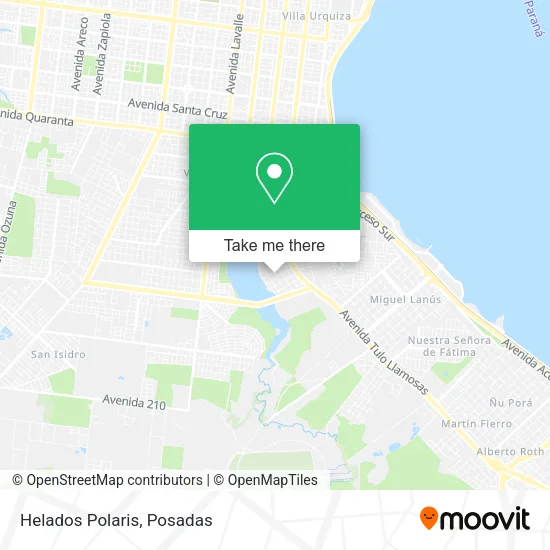 Helados Polaris map