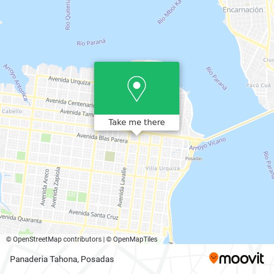 Panaderia Tahona map