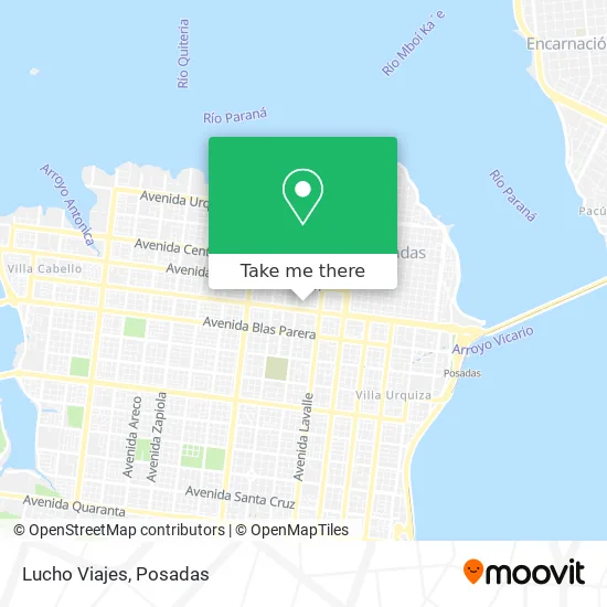 Lucho Viajes map