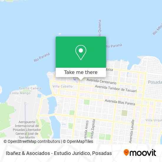 Ibañez & Asociados - Estudio Juridico map