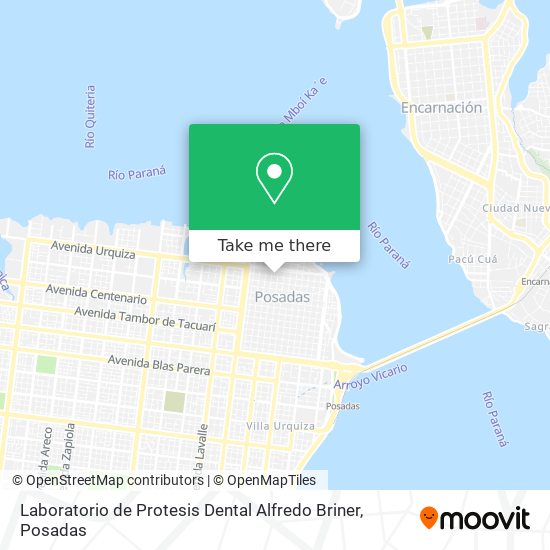 Laboratorio de Protesis Dental Alfredo Briner map