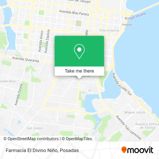 Farmacia El Divino Niño map