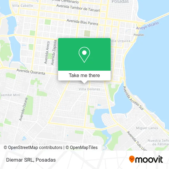 Diemar SRL map