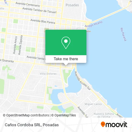 Caños Cordoba SRL map