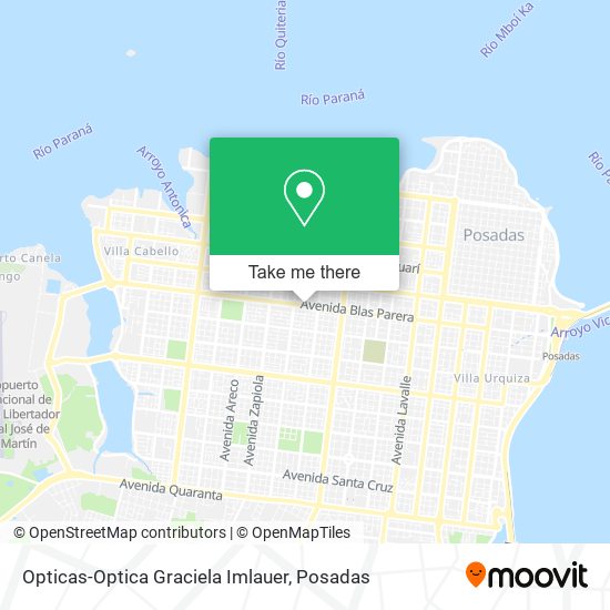 Opticas-Optica Graciela Imlauer map