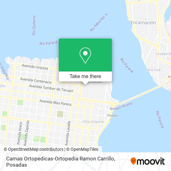 Camas Ortopedicas-Ortopedia Ramon Carrillo map