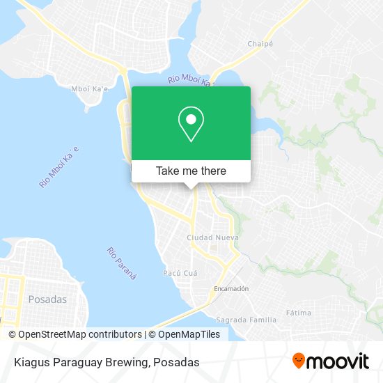 Mapa de Kiagus Paraguay Brewing