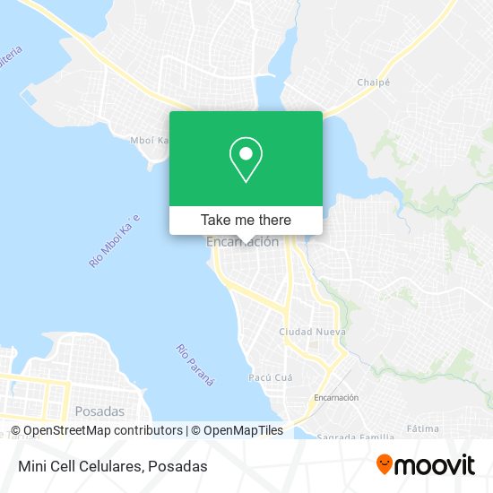 Mini Cell Celulares map