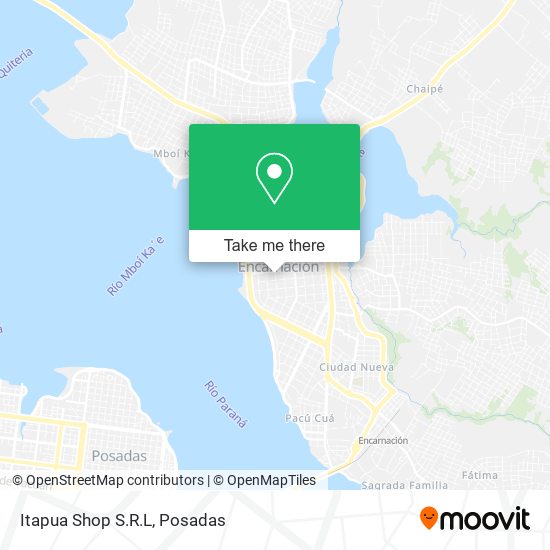 Itapua Shop S.R.L map