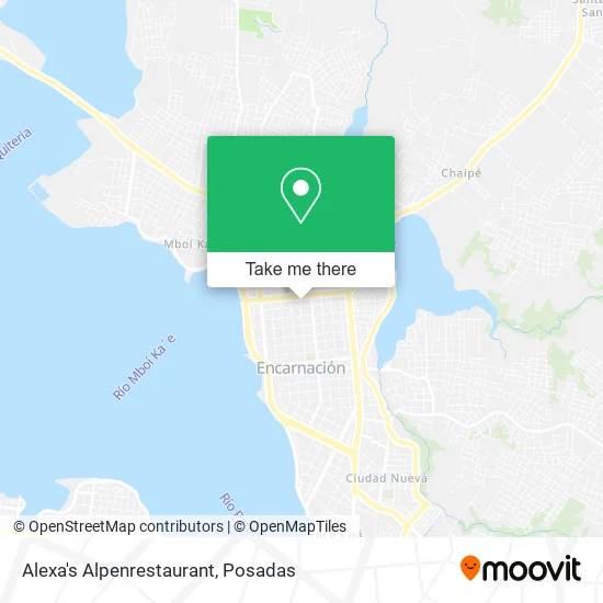 Alexa's Alpenrestaurant map