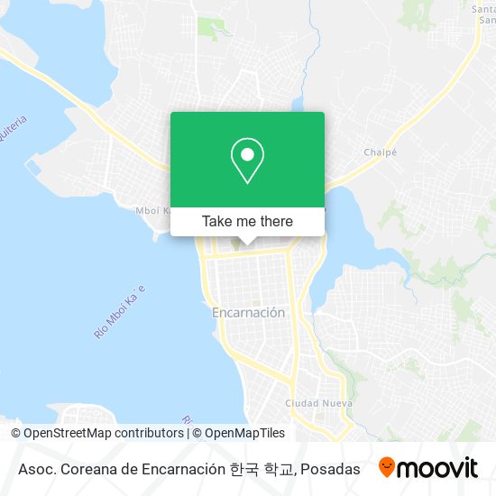 Asoc. Coreana de Encarnación 한국 학교 map