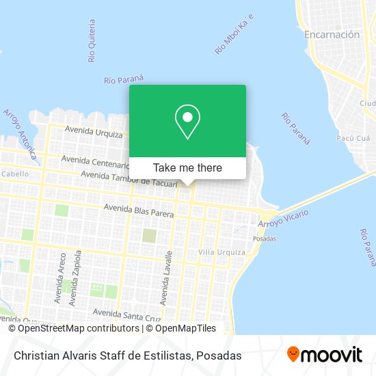 Christian Alvaris Staff de Estilistas map