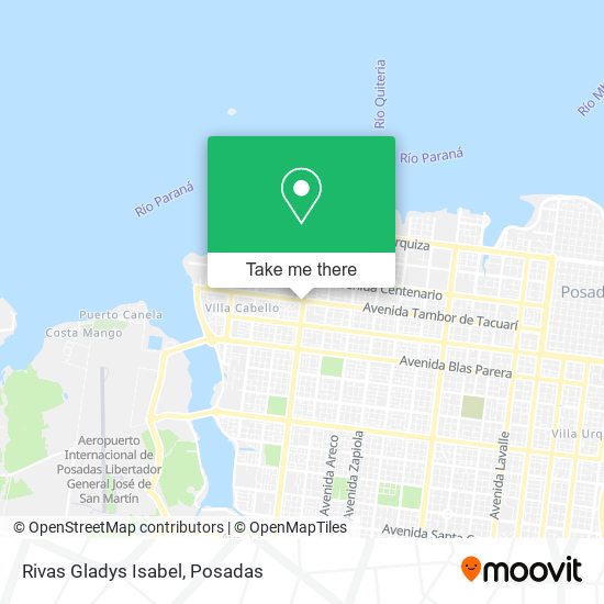 Rivas Gladys Isabel map