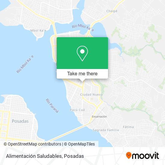 Alimentación Saludables map