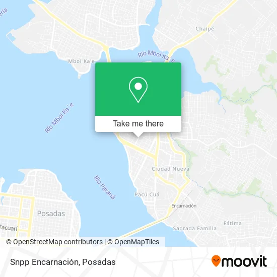 Snpp Encarnación map