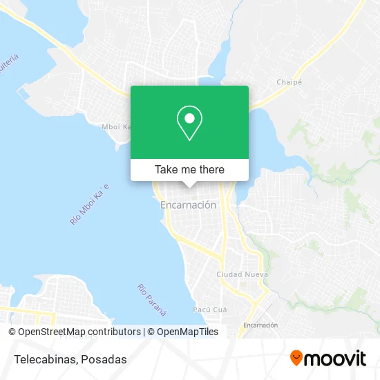 Mapa de Telecabinas