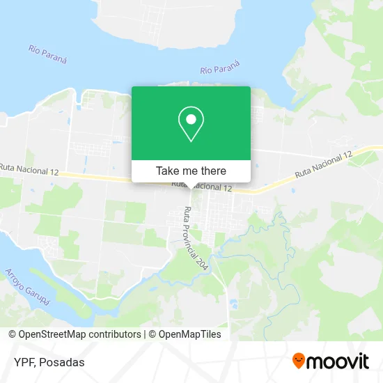 YPF map