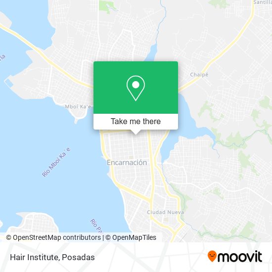 Hair Institute map