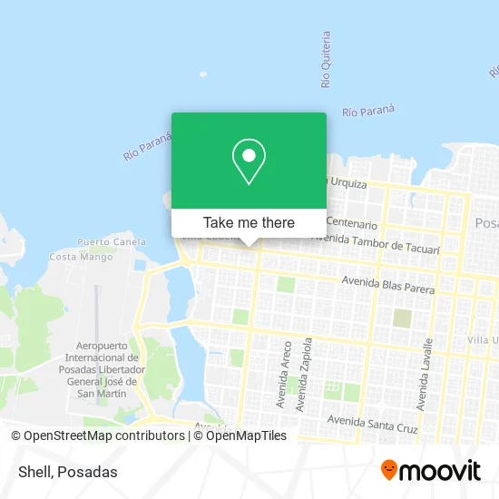 Shell map