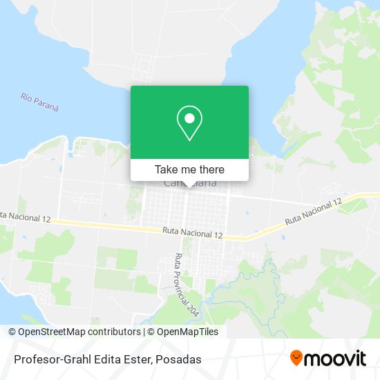 Mapa de Profesor-Grahl Edita Ester