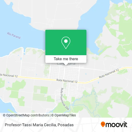 Profesor-Tassi Maria Cecilia map