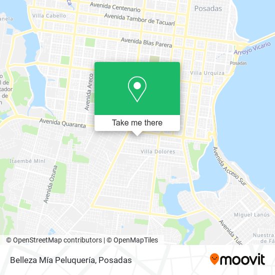 Belleza Mía Peluquería map