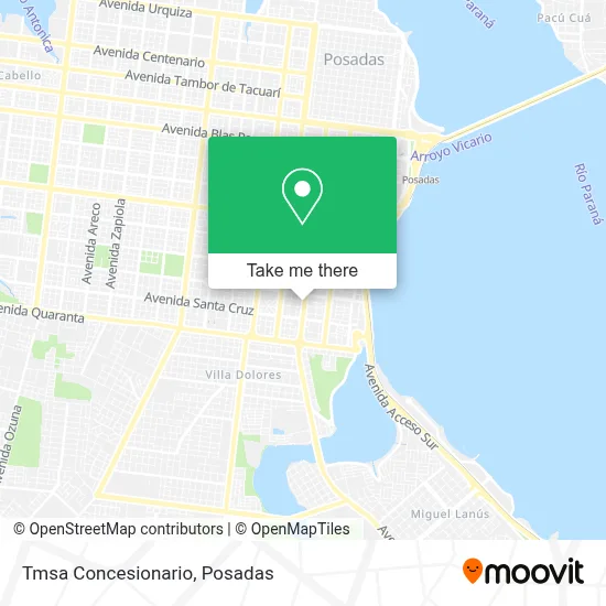 Tmsa Concesionario map