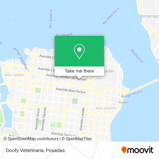 Goofy Veterinaria map