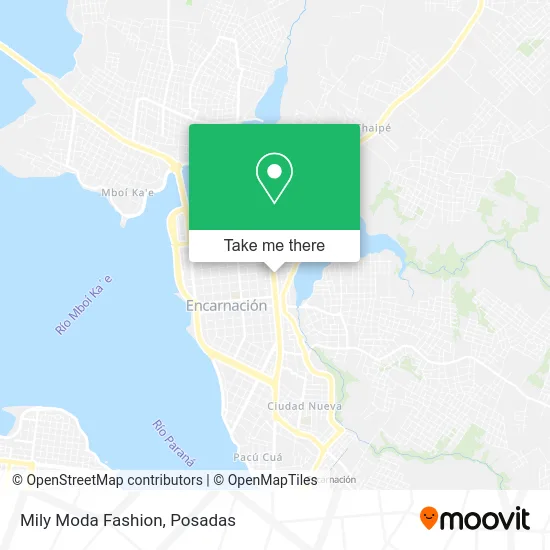 Mily Moda Fashion map