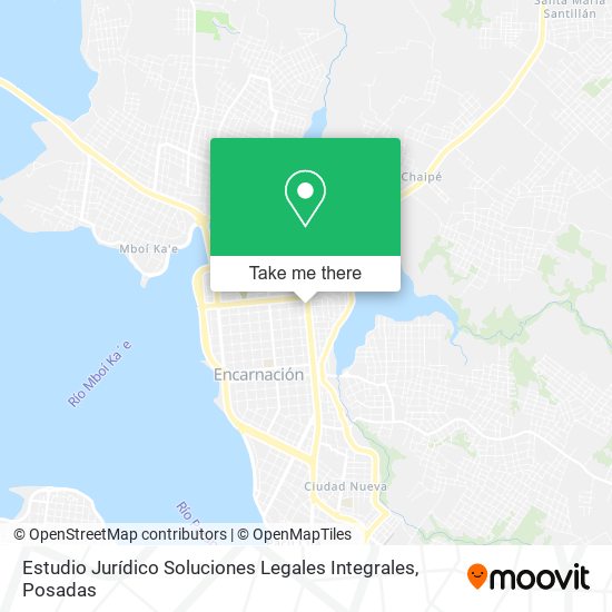 Mapa de Estudio Jurídico Soluciones Legales Integrales