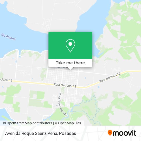 Avenida Roque Sáenz Peña map