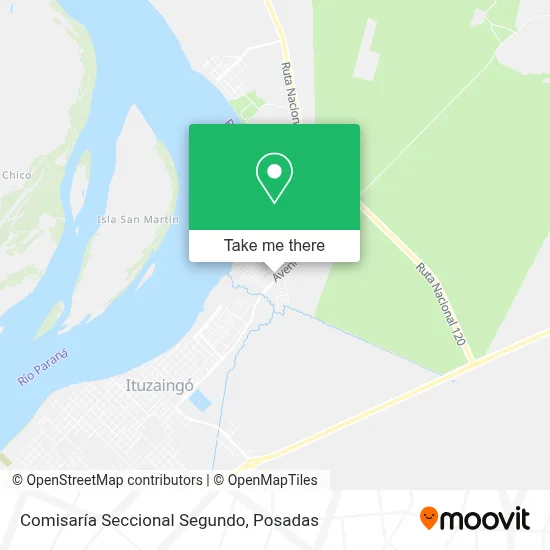 Comisaría Seccional Segundo map