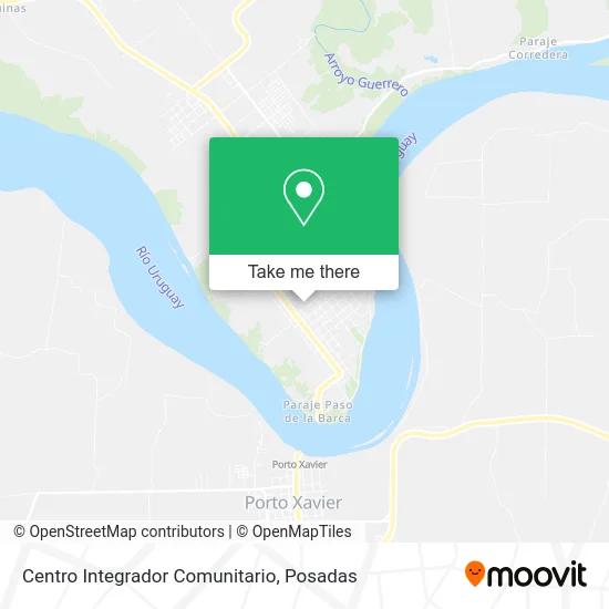 Centro Integrador Comunitario map