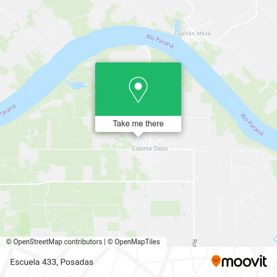 Escuela 433 map