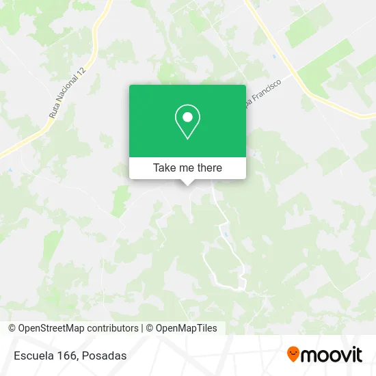 Escuela 166 map