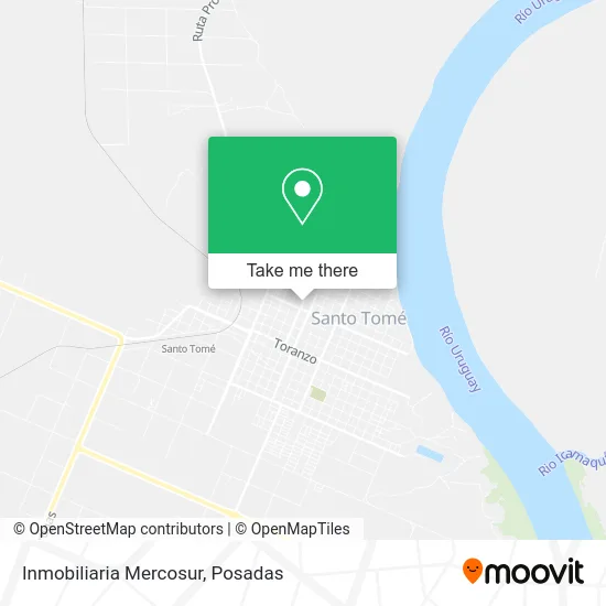 Inmobiliaria Mercosur map