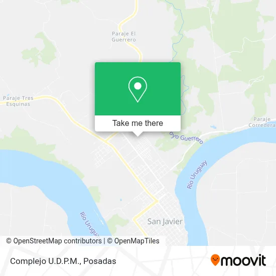 Complejo U.D.P.M. map