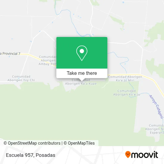 Escuela 957 map