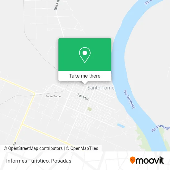 Informes Turístico map