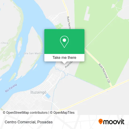 Centro Comercial map