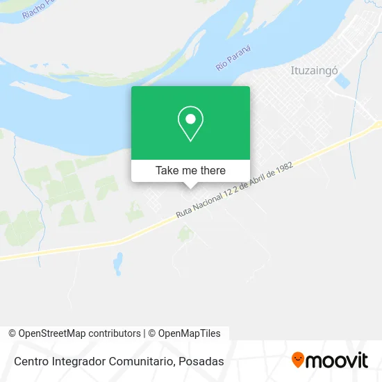 Centro Integrador Comunitario map