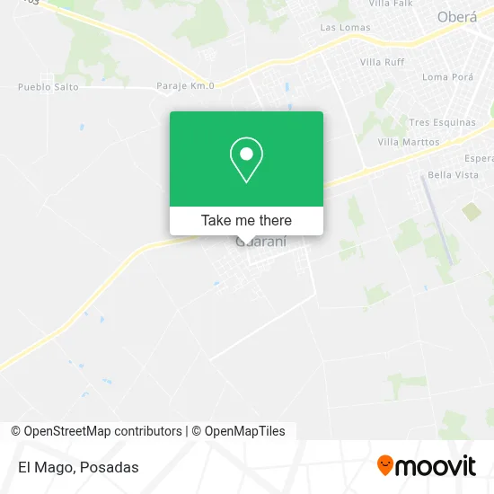 El Mago map